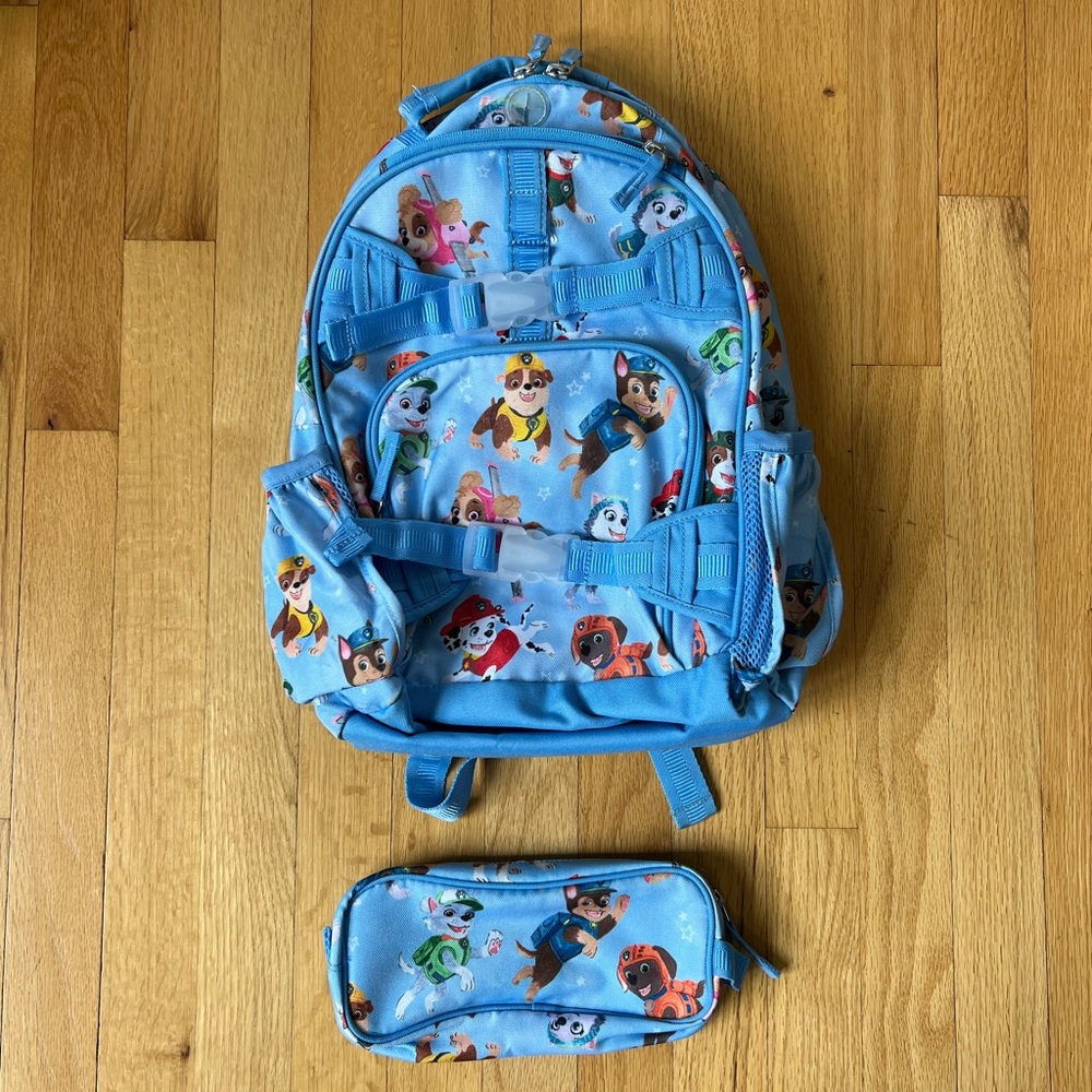 Pottery Barn Kids Paw Patrol Backpack & Pencil Case